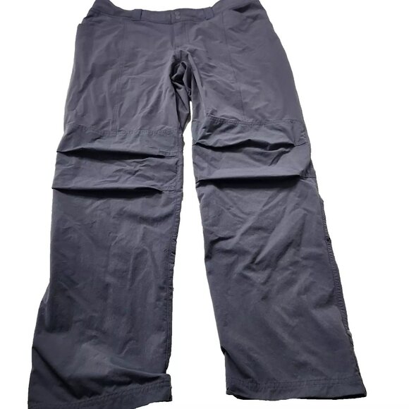 REI Women's Size 16 Outdoor Pants Button Up Blue - Picture 1 of 9